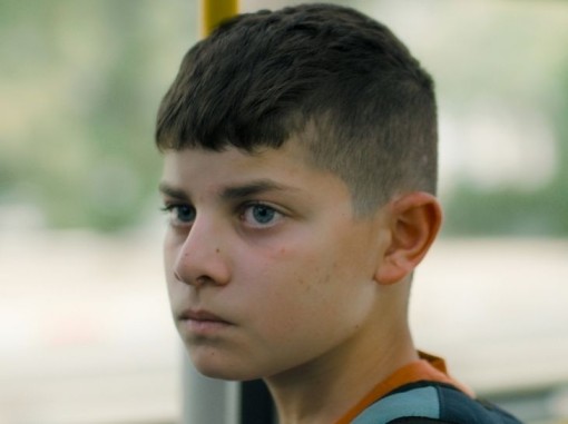 תקריב פני ילד