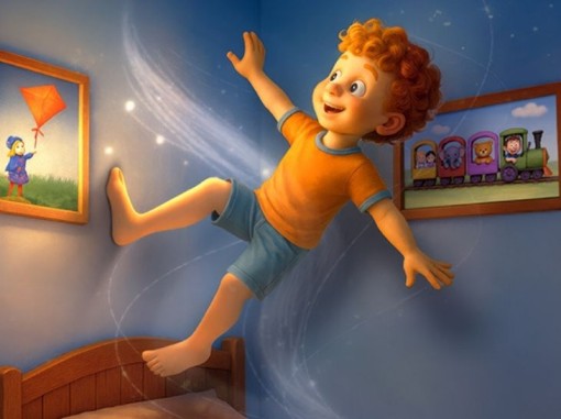 איור איתמר מטייל על הקירות