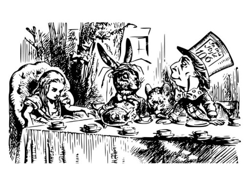 איור מתוך הספר אליס בארץ הפלאות