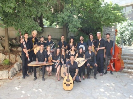 תמונה קבוצתית מוזיקאים מהאקדמיה למוסיקה ולמחול בירושלים