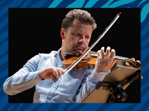 המנצח והכנר יוליאן רחלין