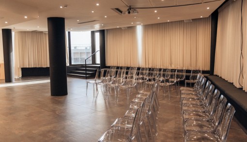 Communication Centre Interior - Open Space with Chairs